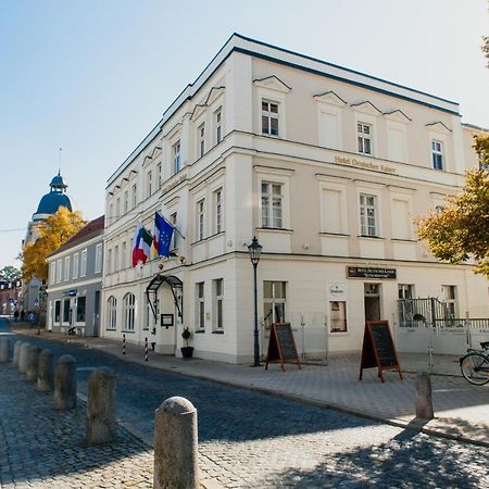Hotel & Restaurant "Deutscher Kaiser" Perleberg Exterior foto